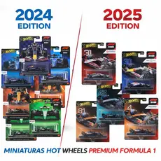 Hot Wheels Premium F1 2025 - Escolha O Modelo - Vários Pilotos