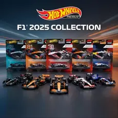 Miniatura Hot Wheels F1 2025 Premium - Selecione A Equipe - Original
