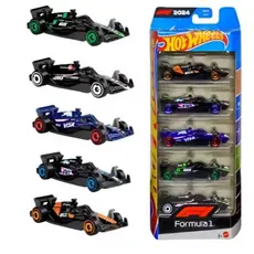 Hot Wheels F1 Pack 5 Carros 1:64 - Mattel 2024