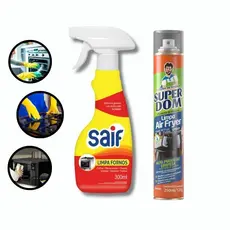 TOP Limpa Air Fryer Super Dom Sprays Dissolve A Gordura Limpa Sem Esforço 250ml OK OK