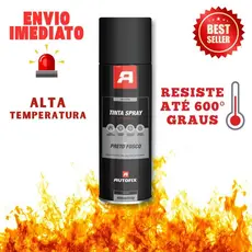 Tinta Sprays Uso Geral 400ml - Autofix 400ml / 210g - Uso geral e Alta Temperatura
