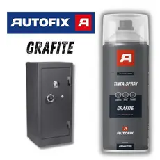 2 Tinta Spray Grafite Uso Geral  400ml – Qualidade