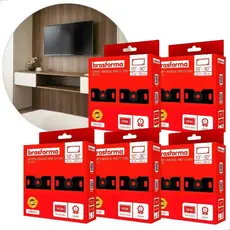 5 Suportes De Tv Led Fixo Universal 10 A 90 Polegadas
