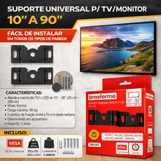 Suportes de Parede Tv Unversal Lcd Led 10"- 90" ENVIO/ RÁPIDO -
