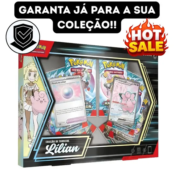 Coleção de Torneios Lílian / Box Pokemon Cartas Pokemon top