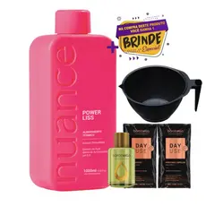 Escova Progressiva Power Liss Nuance Antifrizz 1l + Brinde
