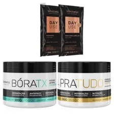 Borabella Kit Boratx + Máscara PraTudo 2x 300g