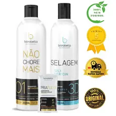Borabella Kit Selagem 3d Gloss Semi Definitiva & Shampoo