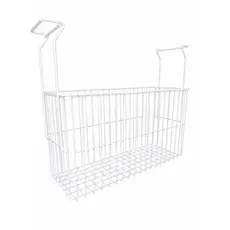Cesto para Freezer Horizontal Organizador Fricon Gelopar Metalfrio Alça Baixa