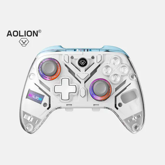 Controle sem fio Aolion K10 Bluetooth para Nintendo Switch, iOS, Android e PC com base de carregamento