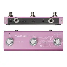 Tank Mini Efeitos Pedal de Baixo de Guitarra Suporte IR e OTG Gravação Integrado Amp/Cab/Mod/Delay/FX E Peças