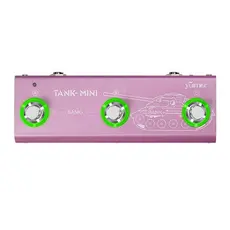 Pedal multiefeitos para guitarra elétrica e baixo TANK MINI Suporta predefinições Com 60+ Quantidade de efeitos
