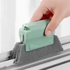 Limpador Janela Escova Limpeza Cantos Multiuso Janelas Cozinha Fogão Limpa Canto Casa Microfibra