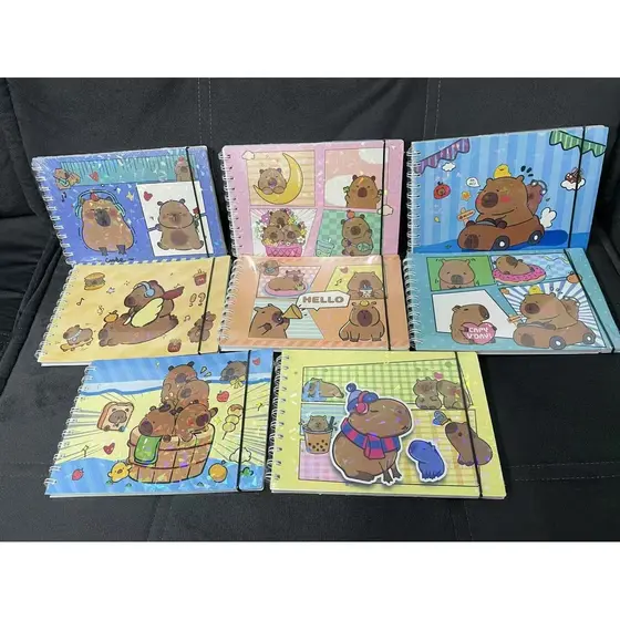 Livro de Colorir Com Capa Dura, Caderno de Desenho Pintura 50 Páginas，Laser de cobertura