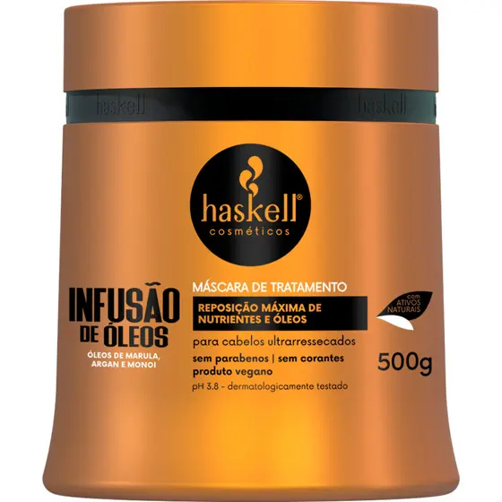 Máscara Infusão de Óleos 500gr Haskell
