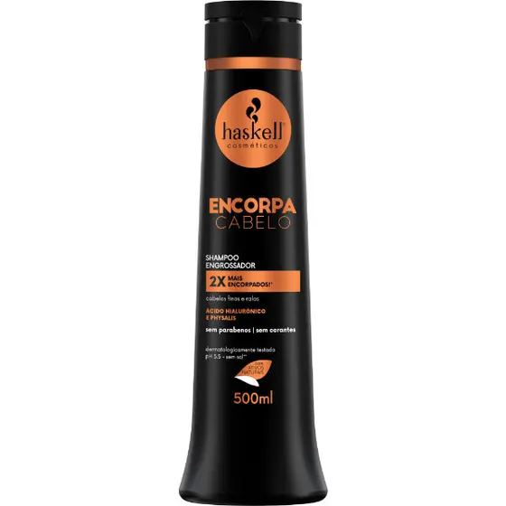 Shampoo Encorpa Cabelo 500ml Haskell