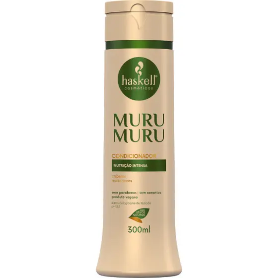 Condicionador Murumuru 300ml Haskell | Nutrição Profunda para Cabelos Muito Secos e Sem Vida