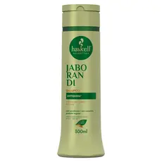 Shampoo Jaborandi Antiqueda 300ml Haskell | Limpeza profunda e estímulo de crescimento