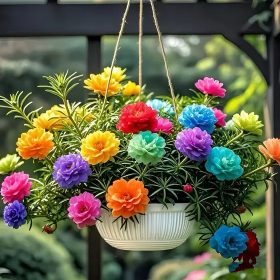 jardim colorido Flores Das Onze Horas Sementes Varanda Estaleiro Ao Ar Livre sementes selecionadas