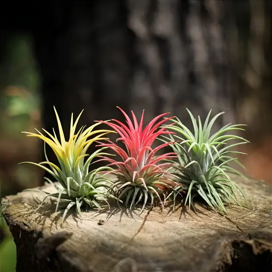 Tillandsia - Planta Sem Terra, Perfeita Para Decoração Sementes de Flores Ornamentais Crescimento Rápido e Fácil