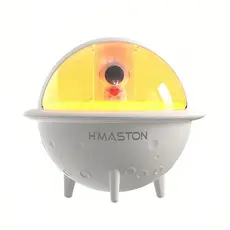 Umidificador de Ar H'maston JSQ19: Modelo Astronauta 350ml + LED Noturna