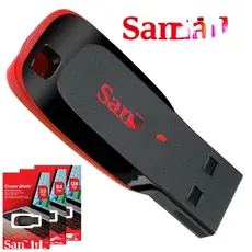 Pen Drives e OTGs USB 8GB 16GB 32GB 64GB 128GB Cruzer Lâmina 2.0 Flash Drive Memory Stick PenDrive