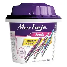 Pinça Depilatória Merheje Decorada Pote C/36 unidades