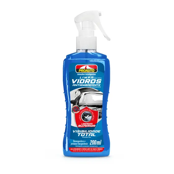 Limpa Vidros Anti-Embaçante 200ml Proauto