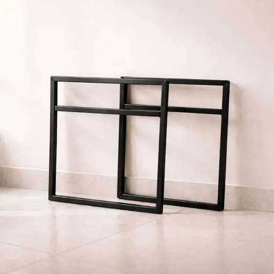Suporte de Metal para Nicho/Bancada | Base de Ferro Reforçada para Prateleira