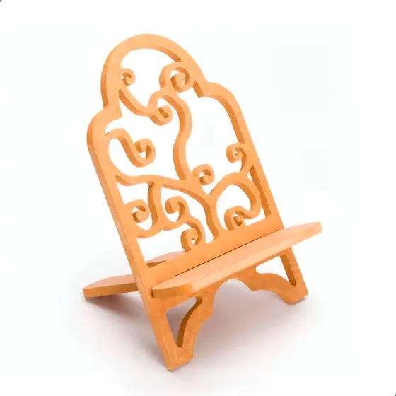 Suporte de Leitura Árvore da Vida em MDF para Bíblia, Tablet e Livros, Artesanal, Decorativo e Montável