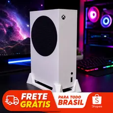 Suporte Vertical para Xbox Series S | Base Estável com Ventilação | Aumenta Refrigeração Console
