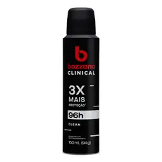 Desodorante Clinical Antitranspirante Aerossol Bozzano 150ml
