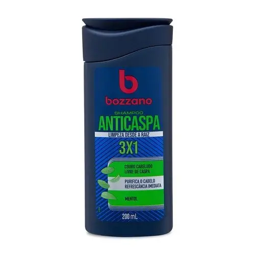Shampoo Anticaspa 3x1 Bozzano 200ml