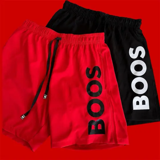 Short Masculino Elastano Estilo Praia Verão acasual