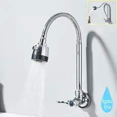 Torneira Gourmet Flexível Para Cozinhar Com Spray De Alavanca Única