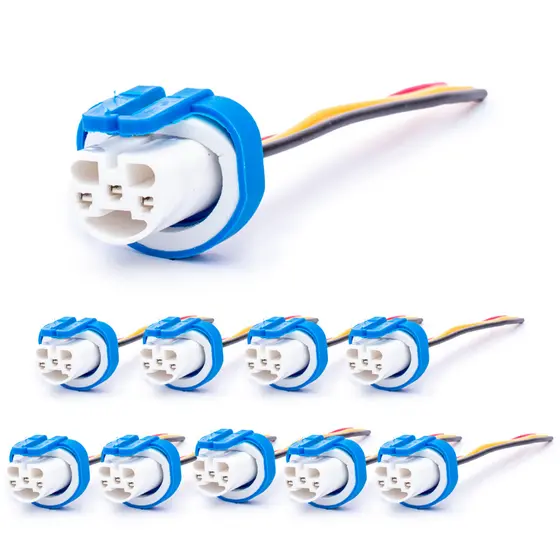 Kit 10 un Soquete De Cerâmica Para Lâmpada Hb1/hb5 | 9004/9007 Tarponn