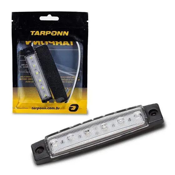 Lanterna Lateral Led 12v A 24v Bivolt 6 Leds Tarponn