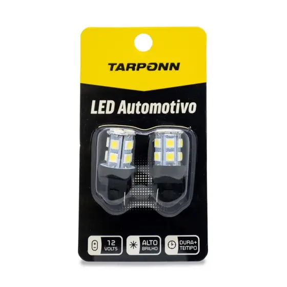 Par Lâmpada Led T20 1 Polo 13 Leds 12v 6000k Tarponn