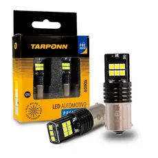 Lâmpada Led Ba15s Canbus 1 Polo 12v 6000k Tarponn