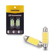 Par Lâmpada Led Torpedo Sj Cob 12c 41mm 12v 6000k Tarponn