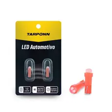 Par Lâmpada Led Pinguinho T5-cob Vermelho Tarponn
