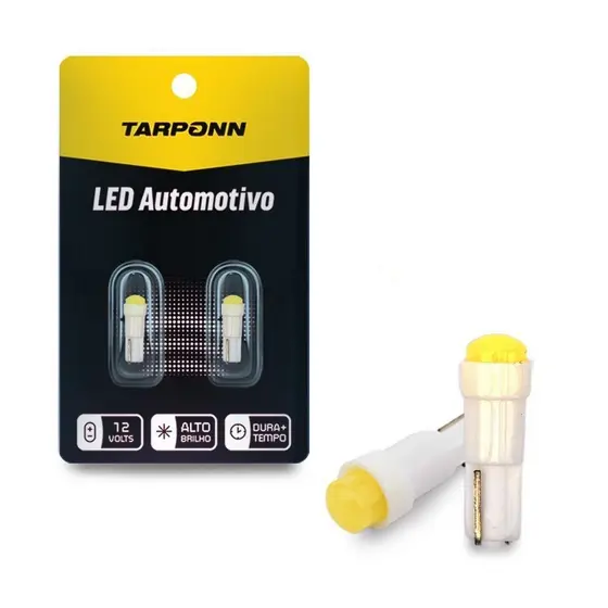 PAR LÂMPADA LED PINGUINHO T5-COB BRANCA
