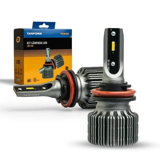KIT LÂMPADA LED SKY 4K PREMIUM HIR2 40W 4100LM