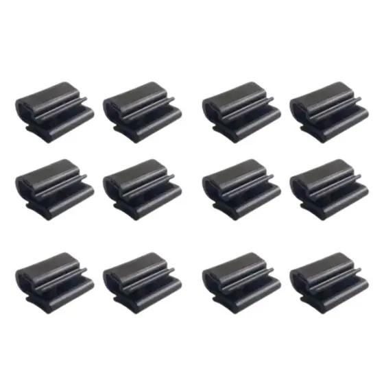 10 Grampos Presilhas Do Parabarro Volkswagen Gol Parati Voyage Saveiro