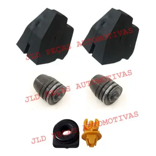 Kit Batente Capô Gol Quadrado Voyage Parati Saveiro 80/ 95