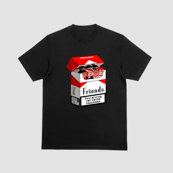 Camiseta Friends In The Box - Moda Casual