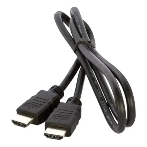 Cabo Hdmi 1.4 Full Hd 1 Metro Preto Hdmi X Hdmi