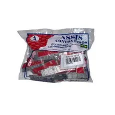 Chumbo Colante vermelho 3m  para Balanceamento de  Roda Liga de carro 3,0kg 5/10 COM 50 Peças - Assis