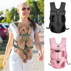 Embrulho Ao Redor De Cachorro Mochila Para Cães Pequenos Médios Transporte De Gatos De Estimação mascotas Suprimentos