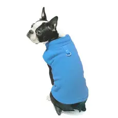 Jaqueta Pet Com Argola Para Guia Cães Gatos Colete Inverno Quentinho Variado